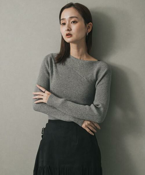 SENSE OF PLACE by URBAN RESEARCH / センスオブプレイス バイ アーバンリサーチ ニット・セーター | アシメデザインセーター | 詳細29