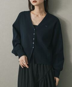 SENSE OF PLACE by URBAN RESEARCH / センスオブプレイス バイ アーバンリサーチ カーディガン・ボレロ | 『WEB/一部店舗限定』プレートツキカーディガン