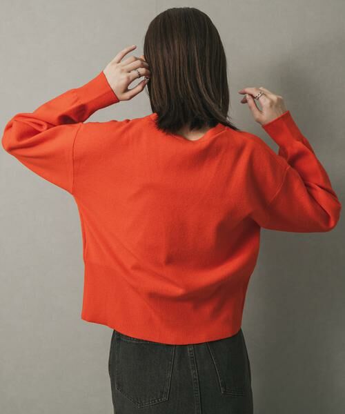 SENSE OF PLACE by URBAN RESEARCH / センスオブプレイス バイ アーバンリサーチ カーディガン・ボレロ | 『WEB/一部店舗限定』プレートツキカーディガン | 詳細3