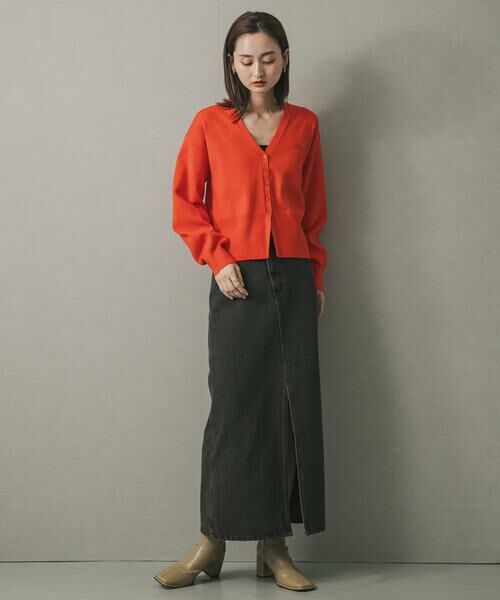 SENSE OF PLACE by URBAN RESEARCH / センスオブプレイス バイ アーバンリサーチ カーディガン・ボレロ | 『WEB/一部店舗限定』プレートツキカーディガン | 詳細4