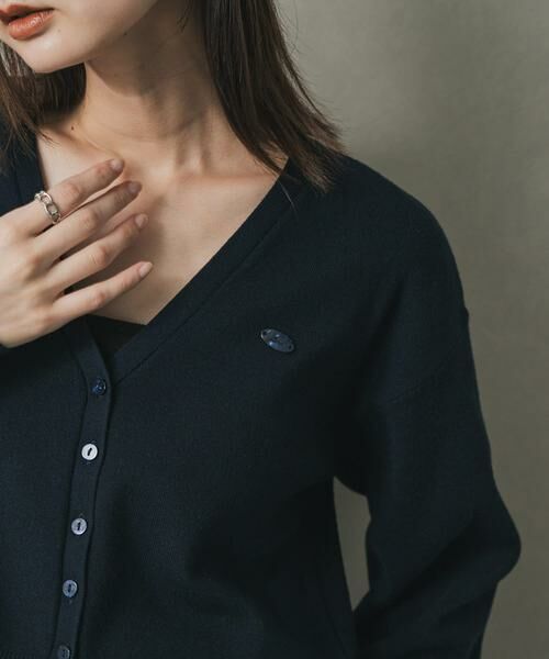 SENSE OF PLACE by URBAN RESEARCH / センスオブプレイス バイ アーバンリサーチ カーディガン・ボレロ | 『WEB/一部店舗限定』プレートツキカーディガン | 詳細7