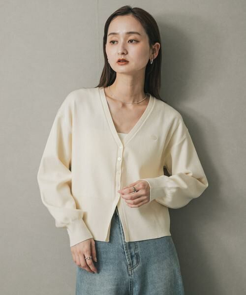 SENSE OF PLACE by URBAN RESEARCH / センスオブプレイス バイ アーバンリサーチ カーディガン・ボレロ | 『WEB/一部店舗限定』プレートツキカーディガン | 詳細19