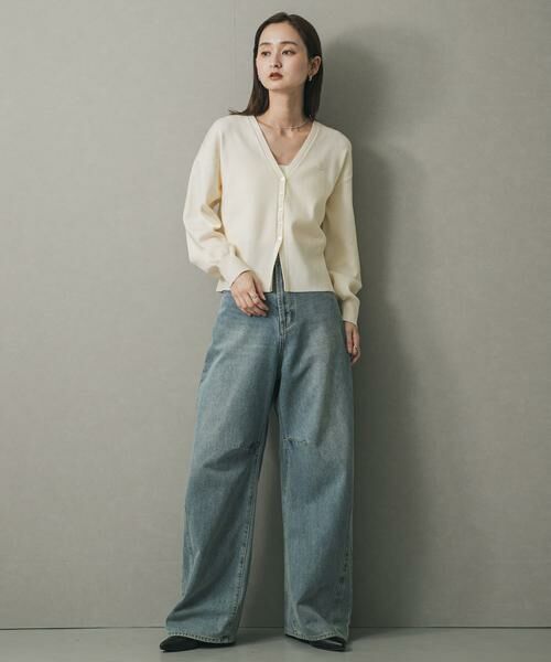 SENSE OF PLACE by URBAN RESEARCH / センスオブプレイス バイ アーバンリサーチ カーディガン・ボレロ | 『WEB/一部店舗限定』プレートツキカーディガン | 詳細21