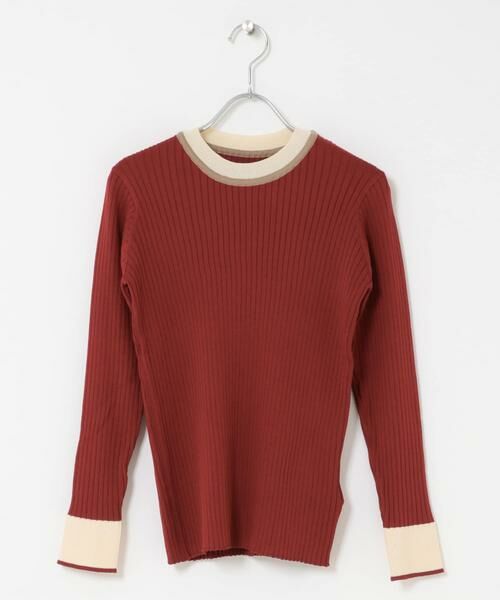 SENSE OF PLACE by URBAN RESEARCH / センスオブプレイス バイ アーバンリサーチ ニット・セーター | 『WEB限定』バイカラーコンパクトセーター | 詳細5