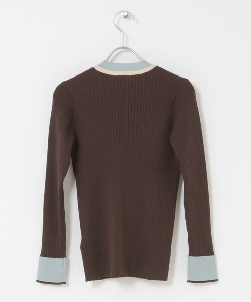 SENSE OF PLACE by URBAN RESEARCH / センスオブプレイス バイ アーバンリサーチ ニット・セーター | 『WEB限定』バイカラーコンパクトセーター | 詳細16