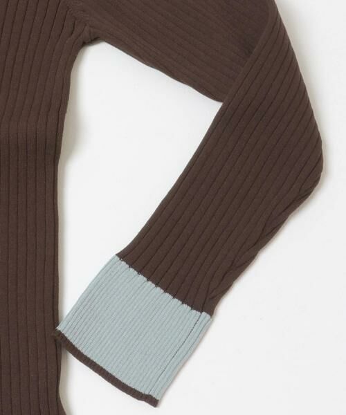 SENSE OF PLACE by URBAN RESEARCH / センスオブプレイス バイ アーバンリサーチ ニット・セーター | 『WEB限定』バイカラーコンパクトセーター | 詳細15