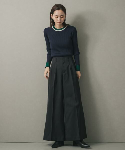 SENSE OF PLACE by URBAN RESEARCH / センスオブプレイス バイ アーバンリサーチ ニット・セーター | 『WEB限定』バイカラーコンパクトセーター | 詳細22