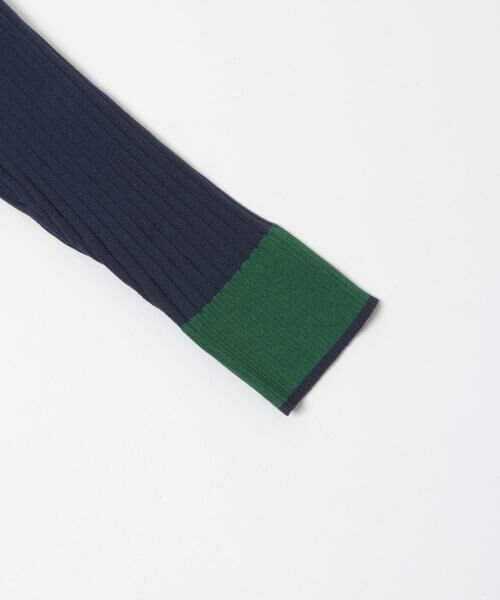 SENSE OF PLACE by URBAN RESEARCH / センスオブプレイス バイ アーバンリサーチ ニット・セーター | 『WEB限定』バイカラーコンパクトセーター | 詳細24