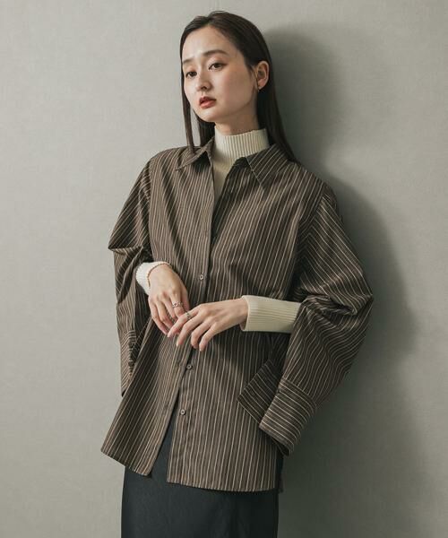 SENSE OF PLACE by URBAN RESEARCH / センスオブプレイス バイ アーバンリサーチ シャツ・ブラウス | スリットスリーブルーズシャツ | 詳細1