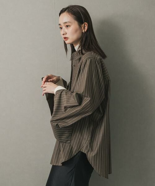 SENSE OF PLACE by URBAN RESEARCH / センスオブプレイス バイ アーバンリサーチ シャツ・ブラウス | スリットスリーブルーズシャツ | 詳細2