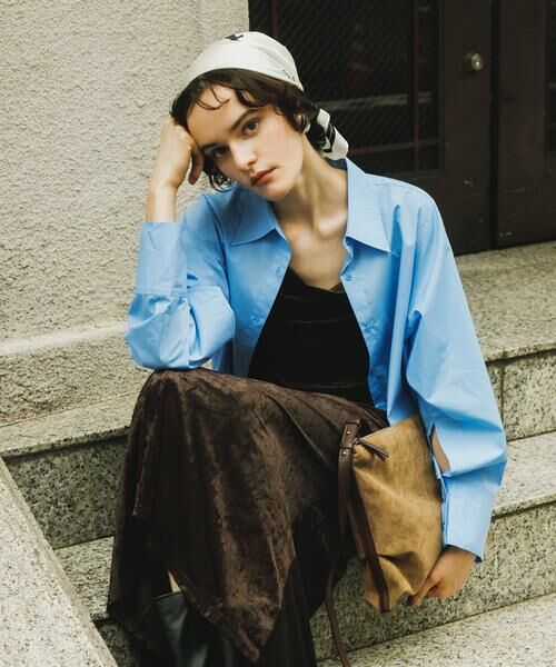 SENSE OF PLACE by URBAN RESEARCH / センスオブプレイス バイ アーバンリサーチ シャツ・ブラウス | スリットスリーブルーズシャツ | 詳細11