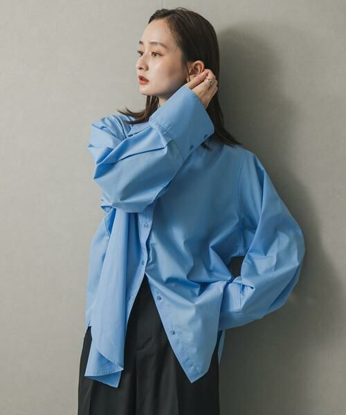 SENSE OF PLACE by URBAN RESEARCH / センスオブプレイス バイ アーバンリサーチ シャツ・ブラウス | スリットスリーブルーズシャツ | 詳細13