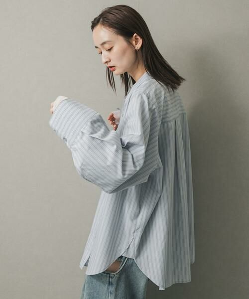 SENSE OF PLACE by URBAN RESEARCH / センスオブプレイス バイ アーバンリサーチ シャツ・ブラウス | スリットスリーブルーズシャツ | 詳細24