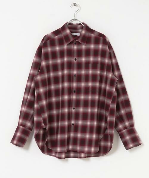 SENSE OF PLACE by URBAN RESEARCH / センスオブプレイス バイ アーバンリサーチ シャツ・ブラウス | オンブレチェックルーズシャツ | 詳細7