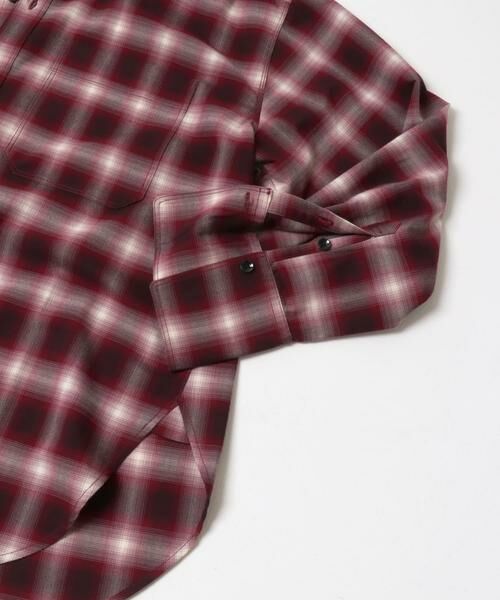 SENSE OF PLACE by URBAN RESEARCH / センスオブプレイス バイ アーバンリサーチ シャツ・ブラウス | オンブレチェックルーズシャツ | 詳細8