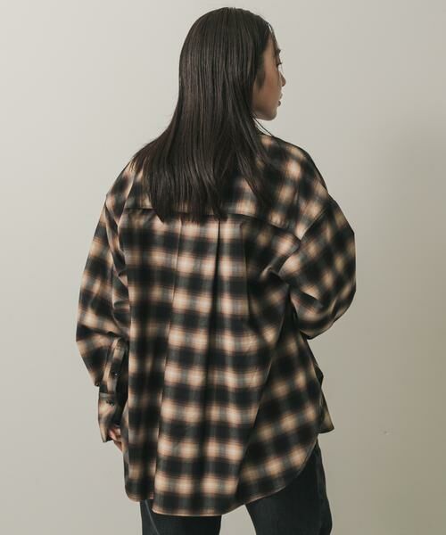 SENSE OF PLACE by URBAN RESEARCH / センスオブプレイス バイ アーバンリサーチ シャツ・ブラウス | オンブレチェックルーズシャツ | 詳細14