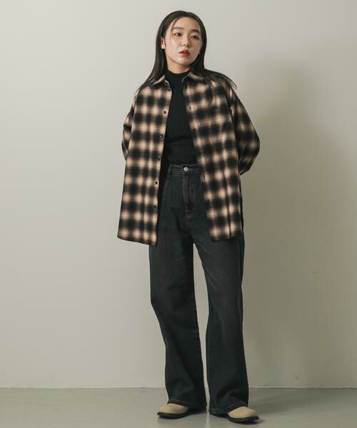 SENSE OF PLACE by URBAN RESEARCH / センスオブプレイス バイ アーバンリサーチ シャツ・ブラウス | オンブレチェックルーズシャツ | 詳細15
