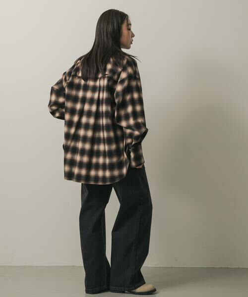 SENSE OF PLACE by URBAN RESEARCH / センスオブプレイス バイ アーバンリサーチ シャツ・ブラウス | オンブレチェックルーズシャツ | 詳細16