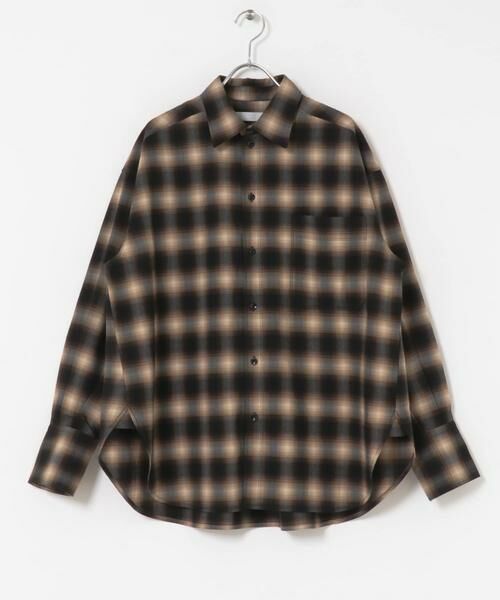 SENSE OF PLACE by URBAN RESEARCH / センスオブプレイス バイ アーバンリサーチ シャツ・ブラウス | オンブレチェックルーズシャツ | 詳細19