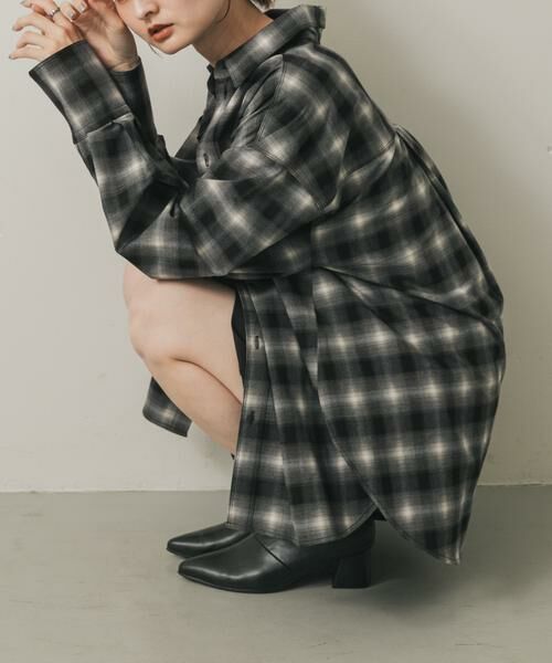 SENSE OF PLACE by URBAN RESEARCH / センスオブプレイス バイ アーバンリサーチ シャツ・ブラウス | オンブレチェックルーズシャツ | 詳細21