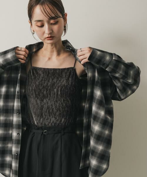 SENSE OF PLACE by URBAN RESEARCH / センスオブプレイス バイ アーバンリサーチ シャツ・ブラウス | オンブレチェックルーズシャツ | 詳細22