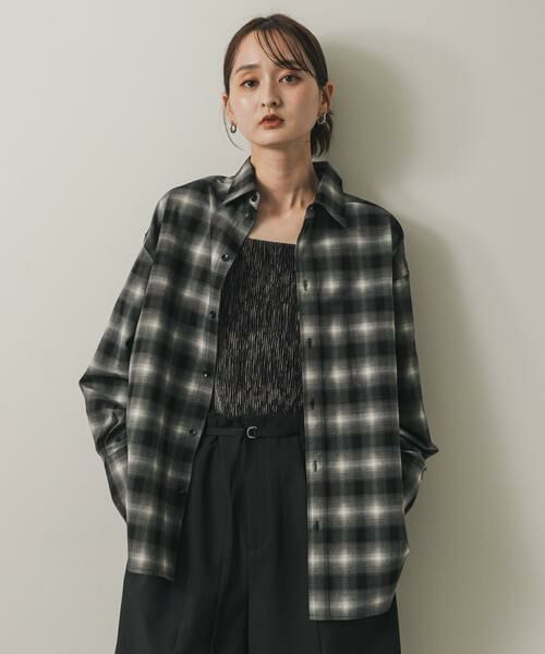 SENSE OF PLACE by URBAN RESEARCH / センスオブプレイス バイ アーバンリサーチ シャツ・ブラウス | オンブレチェックルーズシャツ | 詳細23