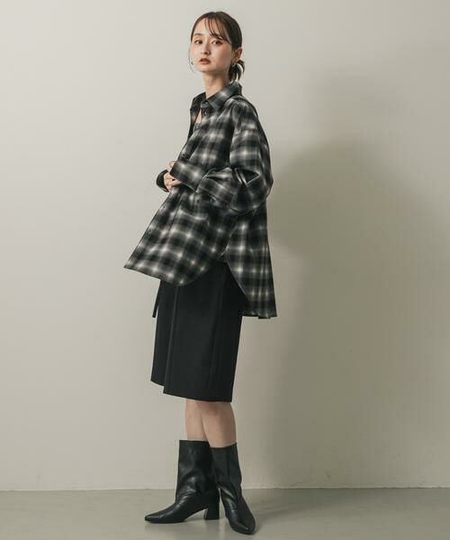 SENSE OF PLACE by URBAN RESEARCH / センスオブプレイス バイ アーバンリサーチ シャツ・ブラウス | オンブレチェックルーズシャツ | 詳細25