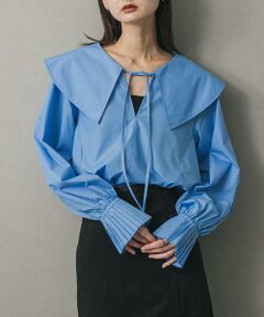 SENSE OF PLACE by URBAN RESEARCH / センスオブプレイス バイ アーバンリサーチ シャツ・ブラウス | ビッグカラーカフスプリーツブラウス