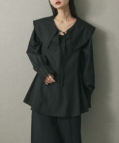 SENSE OF PLACE by URBAN RESEARCH / センスオブプレイス バイ アーバンリサーチ シャツ・ブラウス | ビッグカラーカフスプリーツブラウス