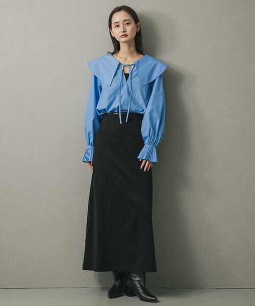 SENSE OF PLACE by URBAN RESEARCH / センスオブプレイス バイ アーバンリサーチ シャツ・ブラウス | ビッグカラーカフスプリーツブラウス | 詳細3