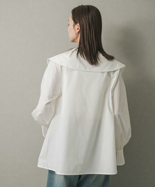 SENSE OF PLACE by URBAN RESEARCH / センスオブプレイス バイ アーバンリサーチ シャツ・ブラウス | ビッグカラーカフスプリーツブラウス | 詳細16