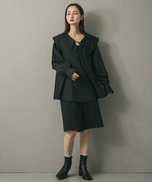 SENSE OF PLACE by URBAN RESEARCH / センスオブプレイス バイ アーバンリサーチ シャツ・ブラウス | ビッグカラーカフスプリーツブラウス | 詳細25