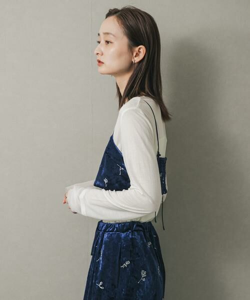 SENSE OF PLACE by URBAN RESEARCH / センスオブプレイス バイ アーバンリサーチ その他トップス | ベロアシシュウブラビスチェ | 詳細2