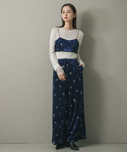 SENSE OF PLACE by URBAN RESEARCH / センスオブプレイス バイ アーバンリサーチ その他トップス | ベロアシシュウブラビスチェ | 詳細4