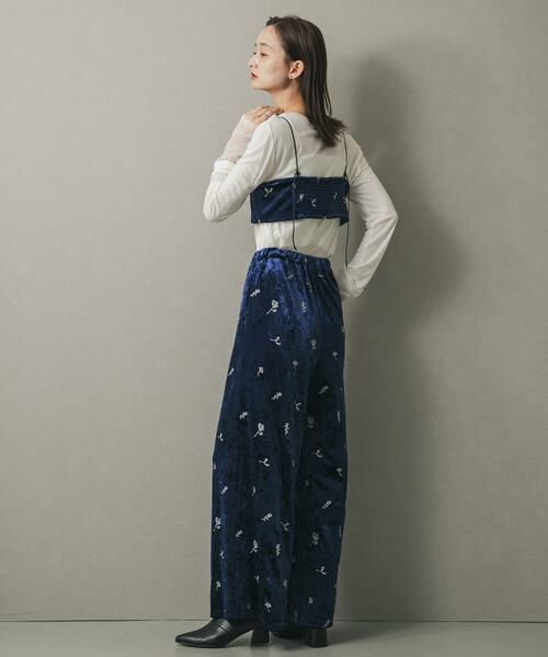 SENSE OF PLACE by URBAN RESEARCH / センスオブプレイス バイ アーバンリサーチ その他トップス | ベロアシシュウブラビスチェ | 詳細5