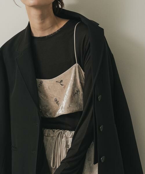 SENSE OF PLACE by URBAN RESEARCH / センスオブプレイス バイ アーバンリサーチ その他トップス | ベロアシシュウブラビスチェ | 詳細11