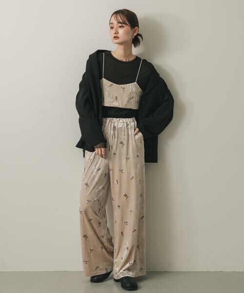 SENSE OF PLACE by URBAN RESEARCH / センスオブプレイス バイ アーバンリサーチ その他トップス | ベロアシシュウブラビスチェ | 詳細13