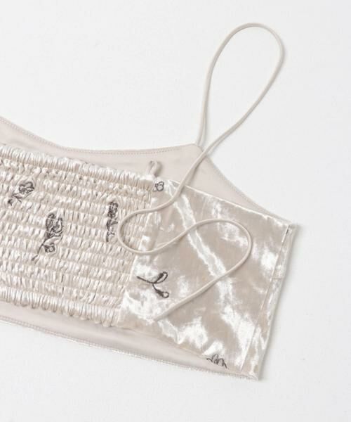 SENSE OF PLACE by URBAN RESEARCH / センスオブプレイス バイ アーバンリサーチ その他トップス | ベロアシシュウブラビスチェ | 詳細15