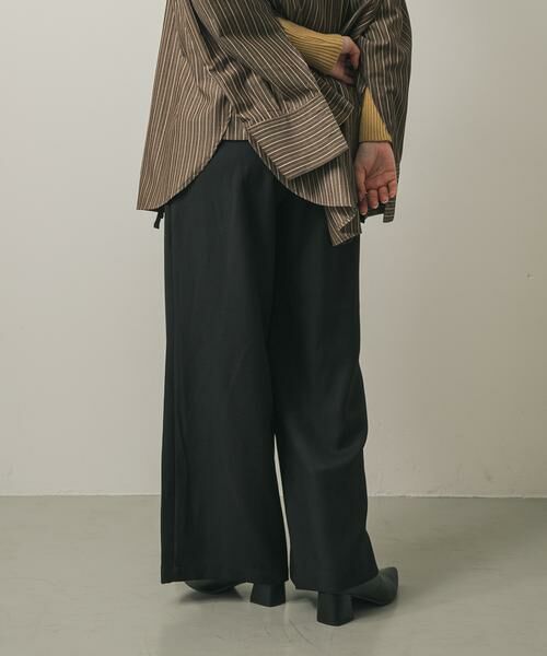 SENSE OF PLACE by URBAN RESEARCH / センスオブプレイス バイ アーバンリサーチ その他パンツ | ベルトデザインスラックス | 詳細3