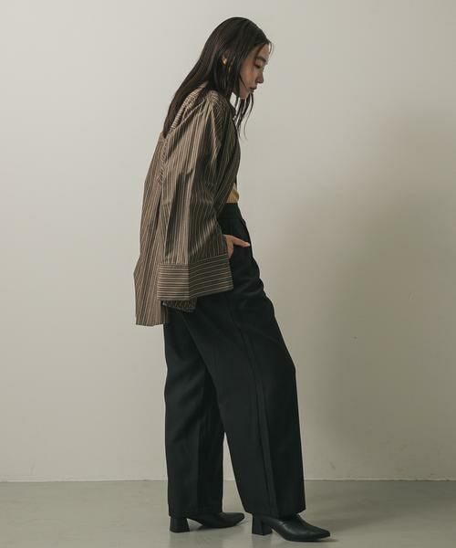 SENSE OF PLACE by URBAN RESEARCH / センスオブプレイス バイ アーバンリサーチ その他パンツ | ベルトデザインスラックス | 詳細5