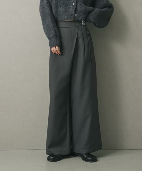 SENSE OF PLACE by URBAN RESEARCH / センスオブプレイス バイ アーバンリサーチ その他パンツ | ベルトデザインスラックス | 詳細8