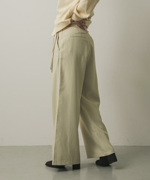 SENSE OF PLACE by URBAN RESEARCH / センスオブプレイス バイ アーバンリサーチ その他パンツ | ベルトデザインスラックス | 詳細21