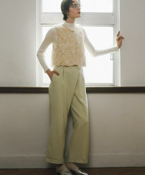 SENSE OF PLACE by URBAN RESEARCH / センスオブプレイス バイ アーバンリサーチ その他パンツ | ベルトデザインスラックス | 詳細26