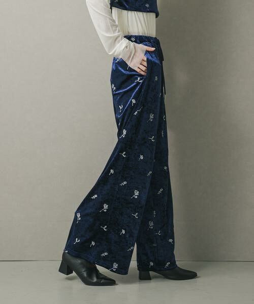 SENSE OF PLACE by URBAN RESEARCH / センスオブプレイス バイ アーバンリサーチ その他パンツ | ベロアシシュウパンツ | 詳細2