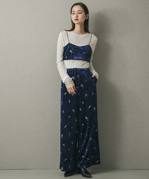 SENSE OF PLACE by URBAN RESEARCH / センスオブプレイス バイ アーバンリサーチ その他パンツ | ベロアシシュウパンツ | 詳細4