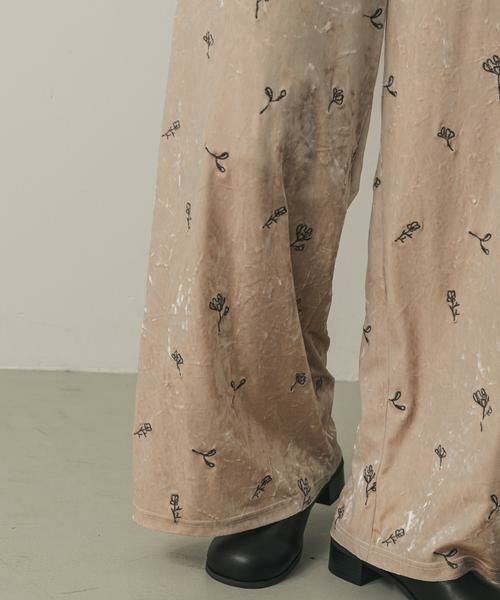 SENSE OF PLACE by URBAN RESEARCH / センスオブプレイス バイ アーバンリサーチ その他パンツ | ベロアシシュウパンツ | 詳細12