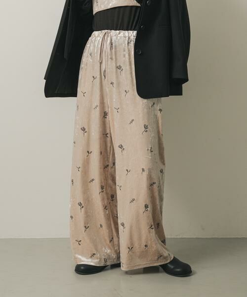 SENSE OF PLACE by URBAN RESEARCH / センスオブプレイス バイ アーバンリサーチ その他パンツ | ベロアシシュウパンツ | 詳細13