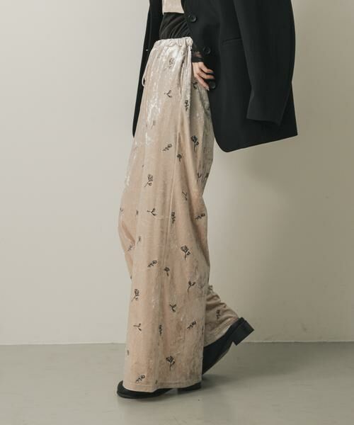 SENSE OF PLACE by URBAN RESEARCH / センスオブプレイス バイ アーバンリサーチ その他パンツ | ベロアシシュウパンツ | 詳細14