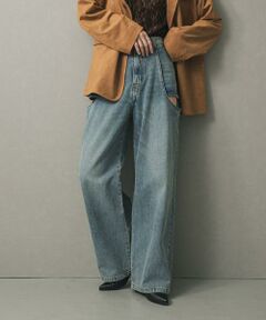 SENSE OF PLACE by URBAN RESEARCH / センスオブプレイス バイ アーバンリサーチ デニムパンツ | 『WEB/一部店舗限定サイズ』サイドカットアウトデニム