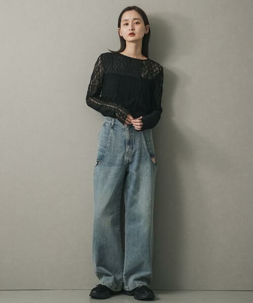 SENSE OF PLACE by URBAN RESEARCH / センスオブプレイス バイ アーバンリサーチ デニムパンツ | 『WEB/一部店舗限定サイズ』サイドカットアウトデニム | 詳細7